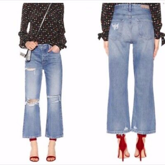 GRLFRND Denim - GRLFRND Linda Cropped High Waist Jeans Size 27